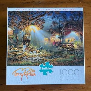 1000 Piece Terry Redlin Puzzle, Barn / Farm